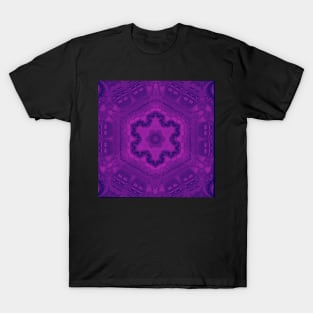 Metatronic Motion - Electric Purple Duo Tone T-Shirt